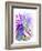 Purple Dragon-Stephanie Analah-Framed Giclee Print