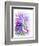 Purple Dragon-Stephanie Analah-Framed Giclee Print