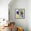 Purple Essence-Sheila Golden-Framed Art Print displayed on a wall