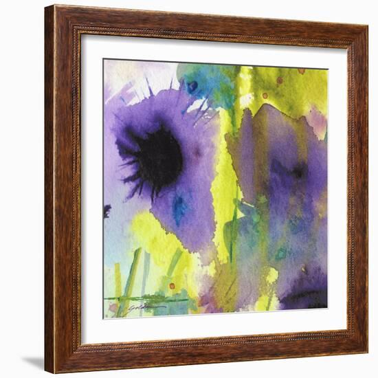 Purple Essence-Sheila Golden-Framed Art Print