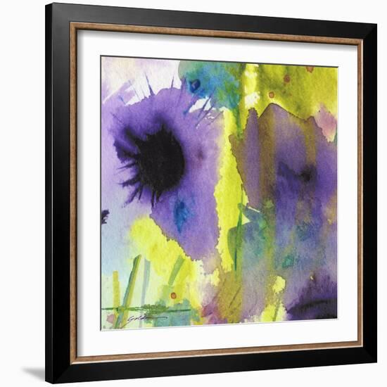 Purple Essence-Sheila Golden-Framed Art Print