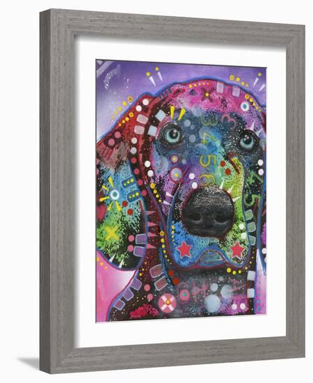 Purple Excitement-Dean Russo-Framed Giclee Print