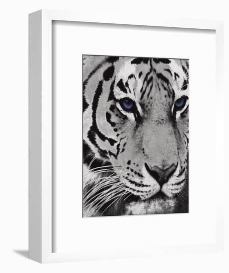 Purple Eyes-Jace Grey-Framed Art Print