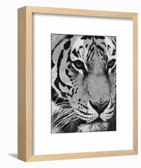 Purple Eyes-Jace Grey-Framed Art Print