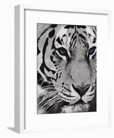 Purple Eyes-Jace Grey-Framed Art Print