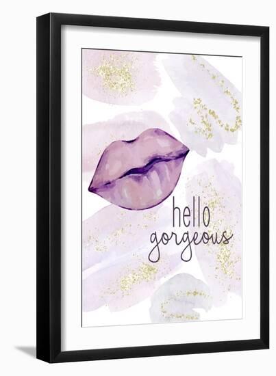 Purple Fashion 3-Kimberly Allen-Framed Art Print