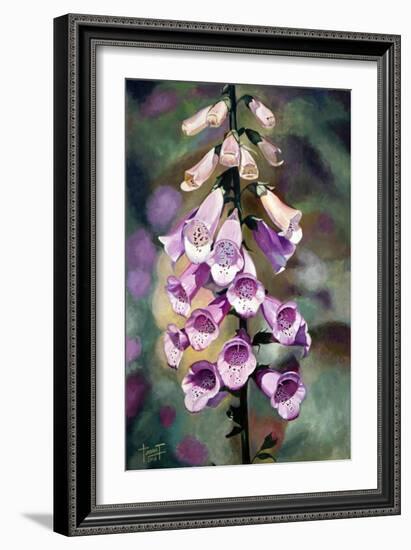 Purple Fingers, 2010-Cruz Jurado Traverso-Framed Giclee Print