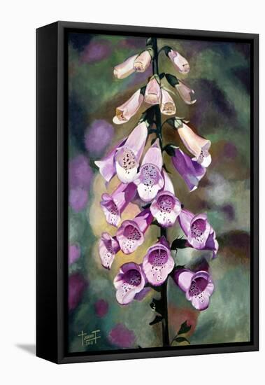 Purple Fingers, 2010-Cruz Jurado Traverso-Framed Premier Image Canvas