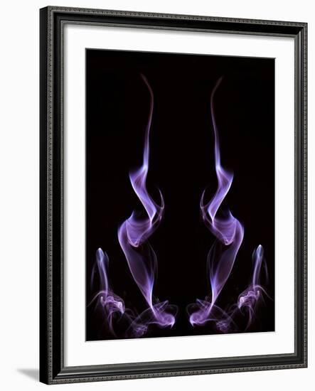 Purple Flames-Heidi Westum-Framed Photographic Print