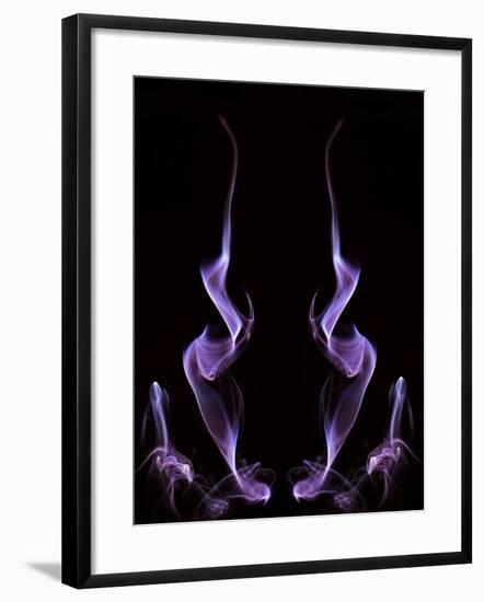 Purple Flames-Heidi Westum-Framed Photographic Print