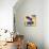 Purple Flip Flops-Paul Brent-Art Print displayed on a wall