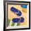 Purple Flip Flops-Paul Brent-Framed Art Print