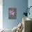 Purple Flower-Den Reader-Mounted Photographic Print displayed on a wall