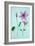 Purple Flower-Den Reader-Framed Photographic Print