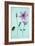 Purple Flower-Den Reader-Framed Photographic Print