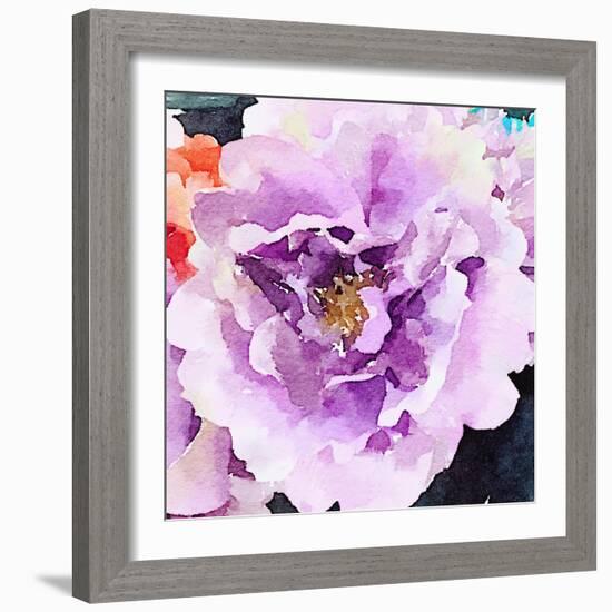 Purple Flower-Emily Navas-Framed Art Print