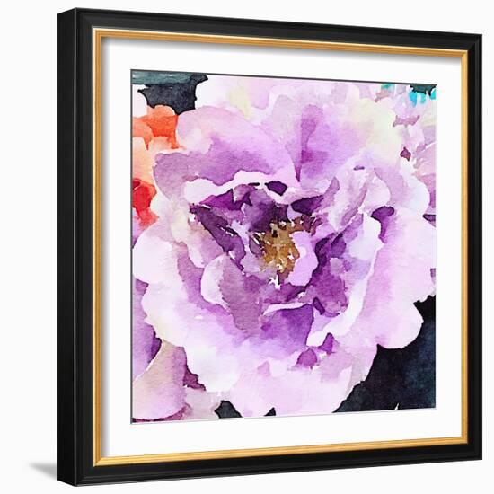 Purple Flower-Emily Navas-Framed Art Print