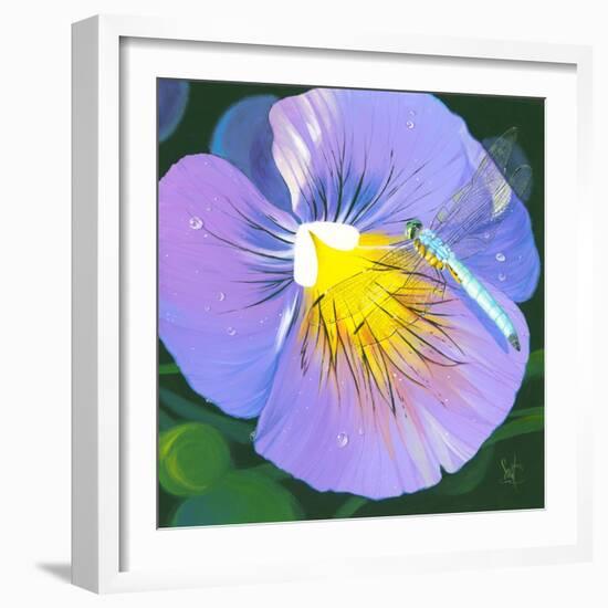 Purple Flower-Scott Westmoreland-Framed Art Print