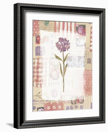 Purple Flower-Hope Street Designs-Framed Giclee Print