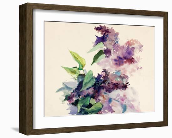 Purple Flowers-Boyan Dimitrov-Framed Art Print