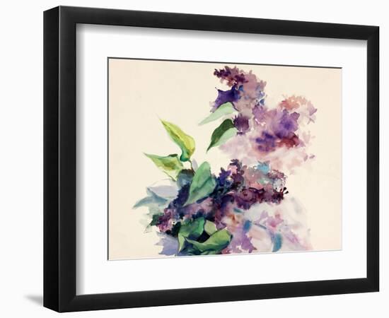 Purple Flowers-Boyan Dimitrov-Framed Art Print