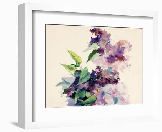 Purple Flowers-Boyan Dimitrov-Framed Art Print