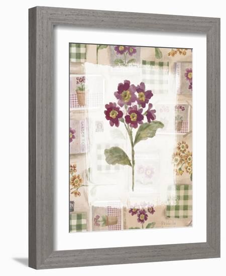 Purple Flowers-Hope Street Designs-Framed Giclee Print