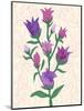 Purple Flowers-Cody Alice Moore-Mounted Art Print
