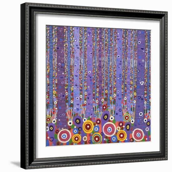 Purple Forest 1, 2012-David Newton-Framed Giclee Print