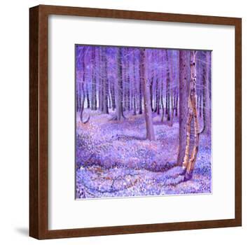 Purple Forest 2, 2012-David Newton-Framed Giclee Print