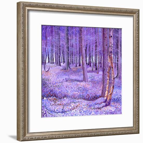 Purple Forest 2, 2012-David Newton-Framed Giclee Print