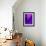 Purple Fuschia Blue Wrap-Ruth Palmer-Framed Art Print displayed on a wall