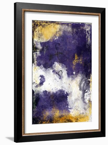 Purple Galaxy-Jace Grey-Framed Art Print