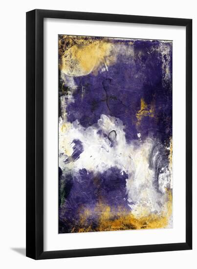 Purple Galaxy-Jace Grey-Framed Art Print