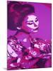 Purple Geisha-Abstract Graffiti-Mounted Giclee Print