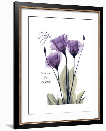 Purple Gentian Hope-Albert Koetsier-Framed Premium Giclee Print