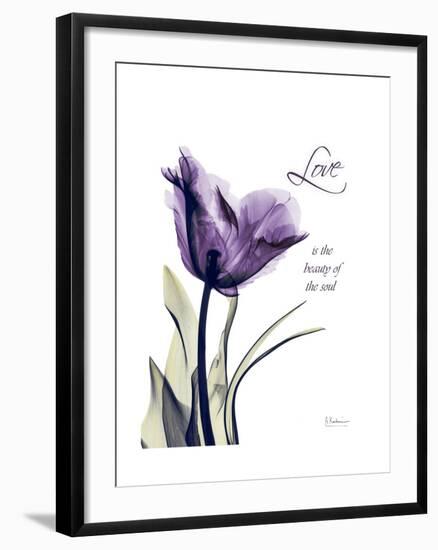 Purple Gentian Love-Albert Koetsier-Framed Premium Giclee Print
