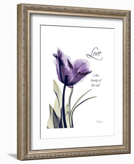 Purple Gentian Love-Albert Koetsier-Framed Premium Giclee Print