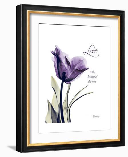 Purple Gentian Love-Albert Koetsier-Framed Premium Giclee Print