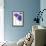 Purple Gerberas 1-Cherie Roe Dirksen-Framed Giclee Print displayed on a wall