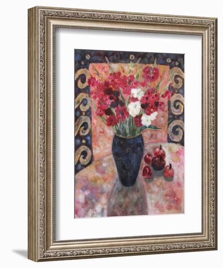 Purple Gladioli-Lorraine Platt-Framed Giclee Print