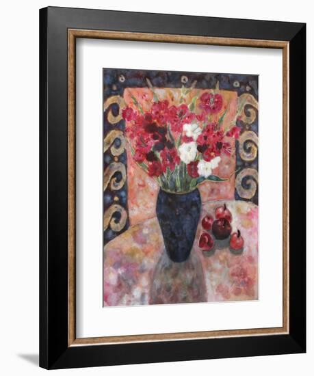 Purple Gladioli-Lorraine Platt-Framed Giclee Print