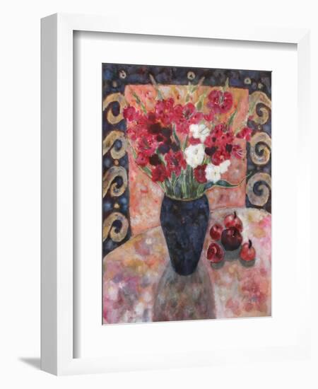 Purple Gladioli-Lorraine Platt-Framed Giclee Print