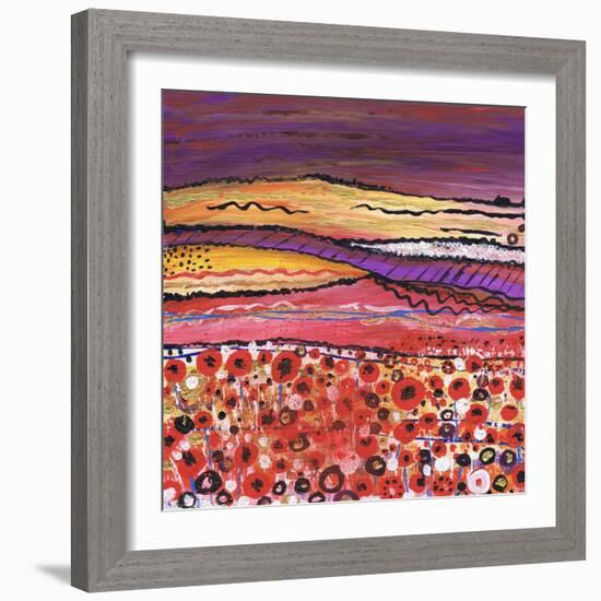 Purple Haze-Caroline Duncan-Framed Giclee Print