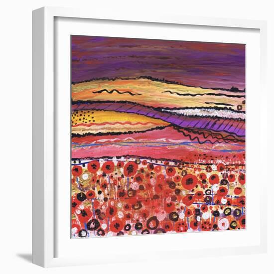 Purple Haze-Caroline Duncan-Framed Giclee Print