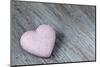 Purple Heart on Wood-Andrea Haase-Mounted Photographic Print