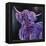 Purple Highland-Emma Catherine Debs-Framed Stretched Canvas