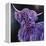 Purple Highland-Emma Catherine Debs-Framed Stretched Canvas