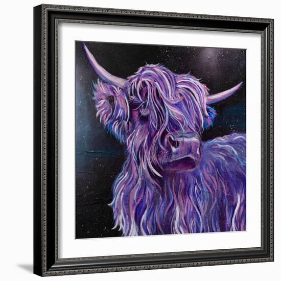 Purple Highland-Emma Catherine Debs-Framed Premium Giclee Print