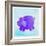 Purple Hippo-null-Framed Giclee Print